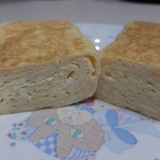 お豆腐入り厚焼き玉子